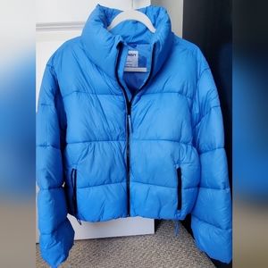 Old Navy puffer jacket, water resistant